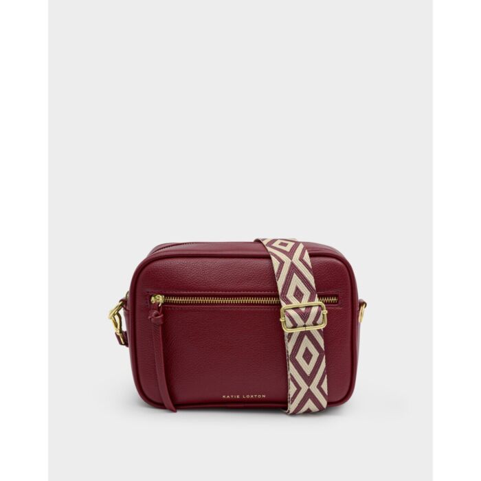 Katie Loxton Hallie Crossbody Bag - Cherry